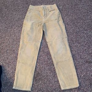 Courdroy American Eagle tan jeans